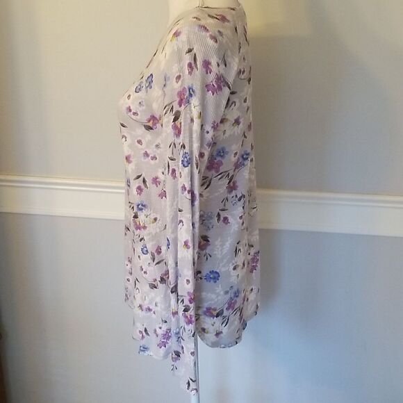 J.Jill top  waffle knit  thermal size medium - Picture 5 of 11